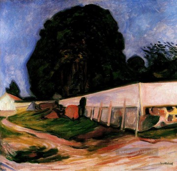 Sommernacht am Aasgaardstrand Edvard Munch Expressionismus Ölgemälde